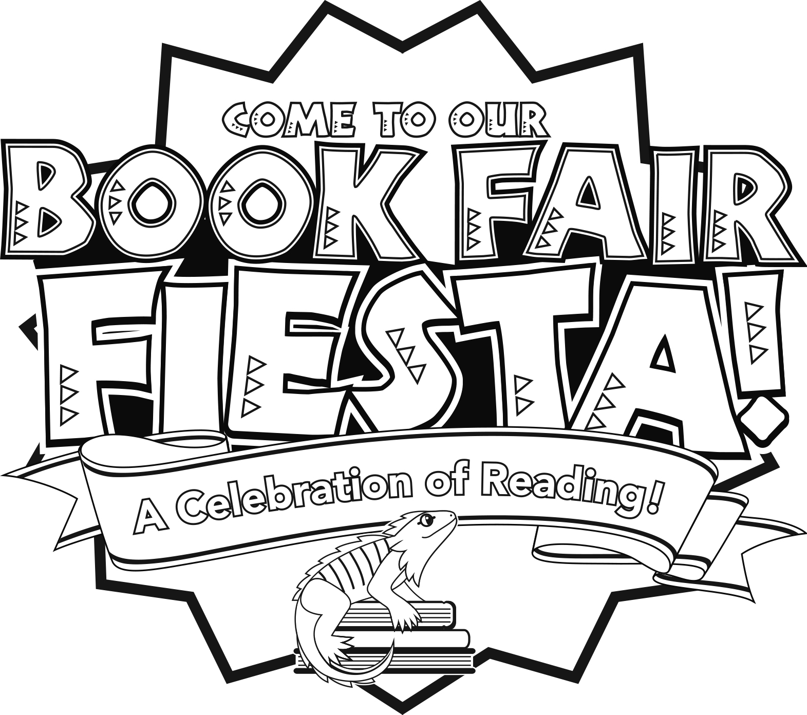 Fiesta Fair Logo (b/w)