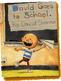 Cover of David Goes to School by David Shannon
