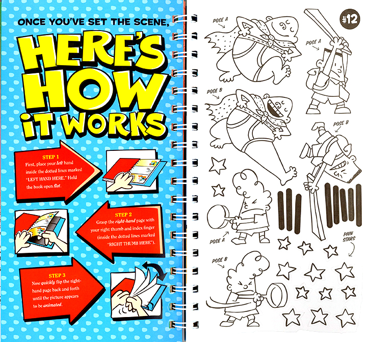 captain underpants activity book