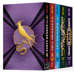 Hunger Games 5-Book Hardcover Box Set (The Hunger Games, Catching Fire, Mockingjay, The Ballad of Songbirds and Snakes, Sunrise on the Reaping)
